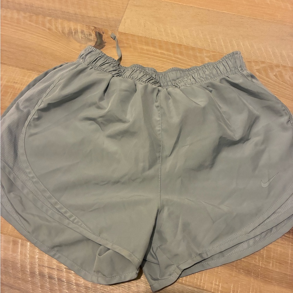 Nike Women's Light Gray Athletic Shorts